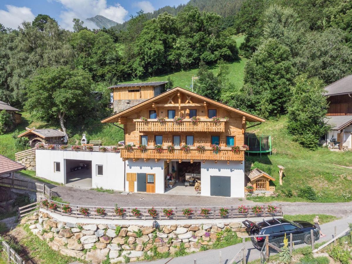 Innergasserhof Ferienwohnung Edelweiss San Martino In Passiria  ภายนอก รูปภาพ